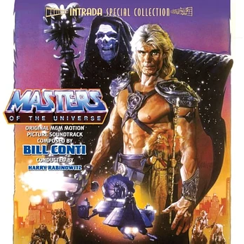Carátula de la banda de sonido de Masters del Universo