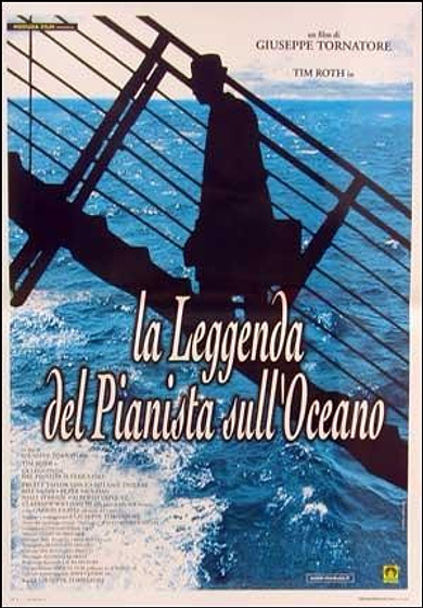 Imagen de La Leyenda del pianista en el océano (Cartel)