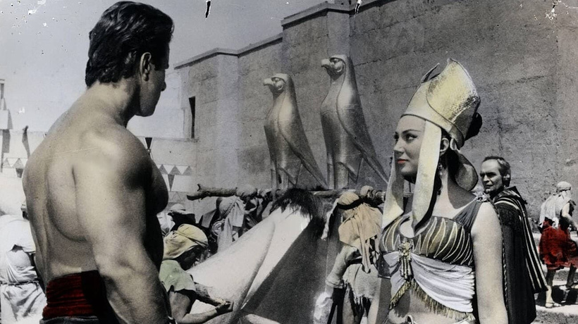 Imagen de Maciste en las minas del rey Salomón