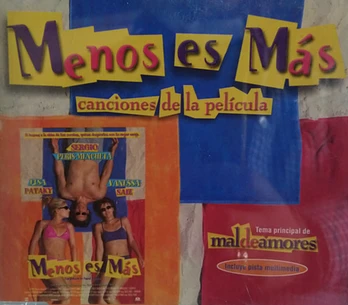 Carátula de la banda de sonido de Menos Es Más