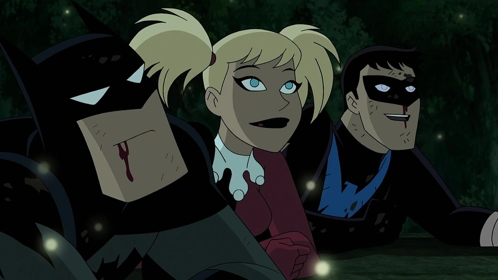 Imagen de Batman y Harley Quinn