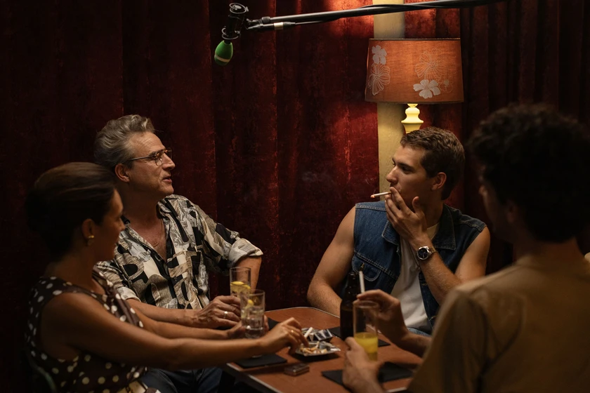 Alberto San Juan y Hugo Welzel en hestia (Rodaje)