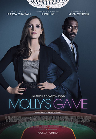 Imagen de Molly's Game (Cartel español)