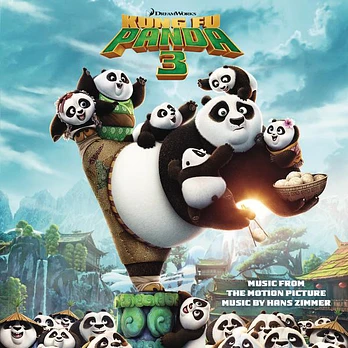 Carátula de la banda de sonido de Kung Fu Panda 3