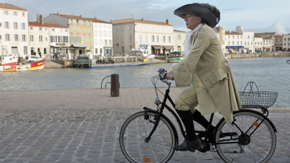 Fabrice Luchini en Molière en Bicicleta