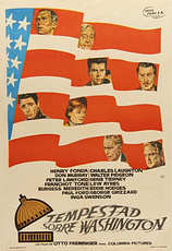 poster of movie Tempestad Sobre Washington
