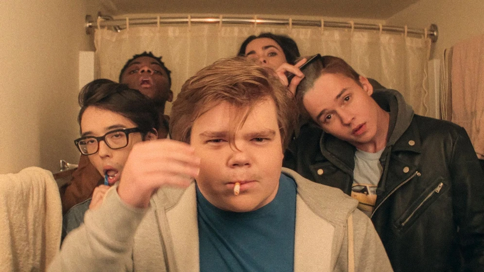 Jeremy Ray Taylor, Maxwell Jenkins y Aidan Laprete en this-too-shall-pass