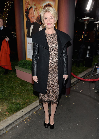 Emma Thompson en Al Encuentro de Mr. Banks (Premiere en USA. Diciembre 2013)