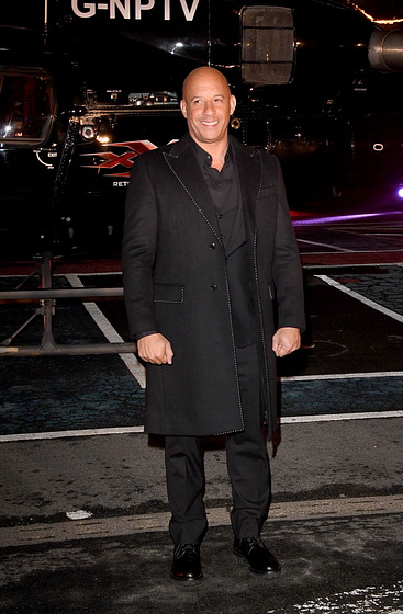 Vin Diesel en xXx: Reactivated (Premiere Europea. Enero 2017)