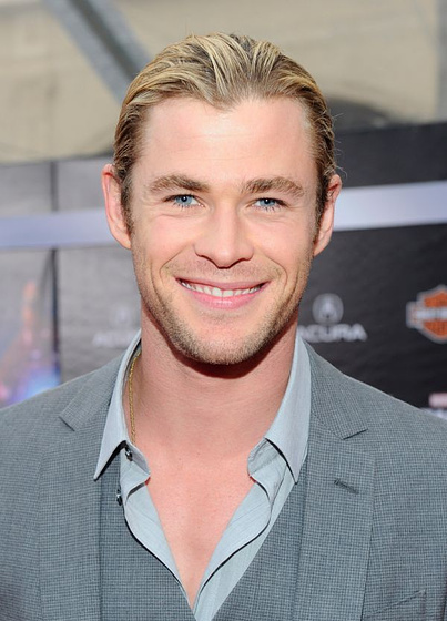 Chris Hemsworth en Los Vengadores (Premiere en Los Angeles. Abril 2012)