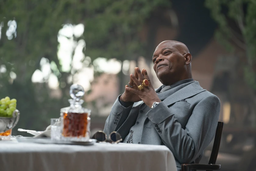 Samuel L. Jackson en afterburn