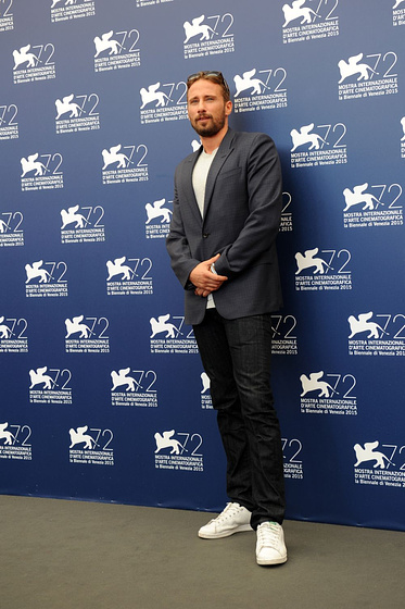 Matthias Schoenaerts en La Chica Danesa (Presentación en Venecia. Septiembre 2015)