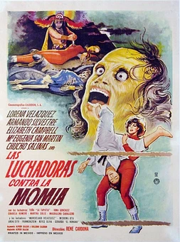 La Luchadoras contra la momia