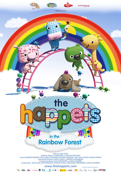 Imagen de La Tropa de Trapo en la selva del arco iris (Cartel internacional)