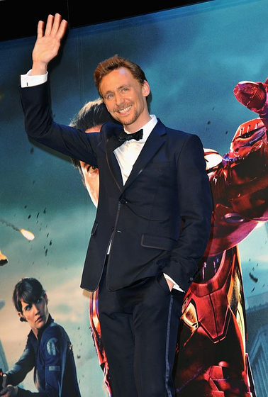 Tom Hiddleston en Los Vengadores (Premiere en Londres. Abril 2012)
