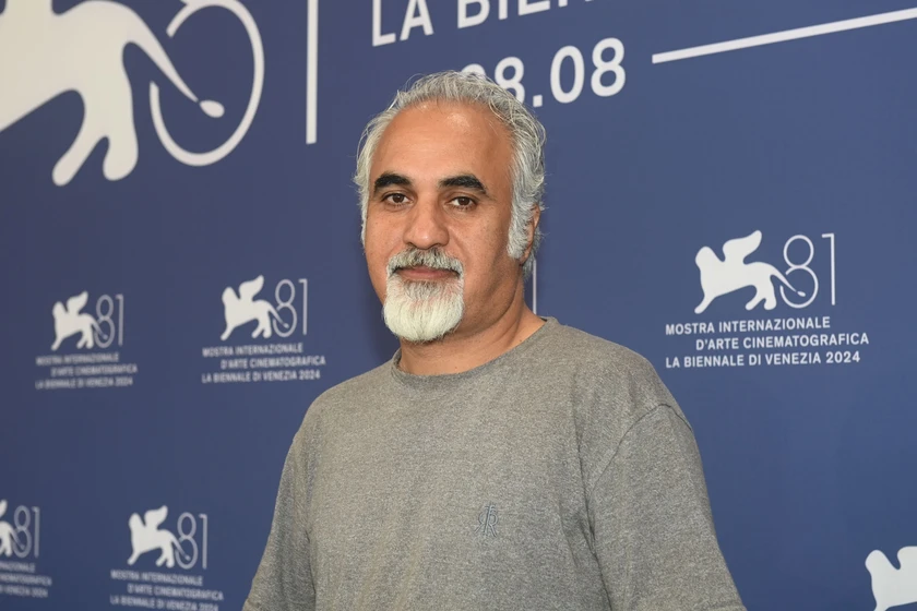 Nader Saeivar en la-mujer-que-sabia-demasiado (Festival de Venezia. Septiembre 2024)