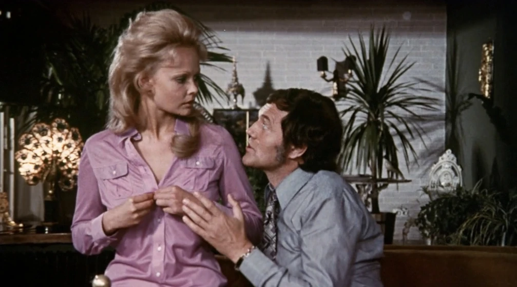 Véronique Vendell y Harald Leipnitz en moonlighting-mistress