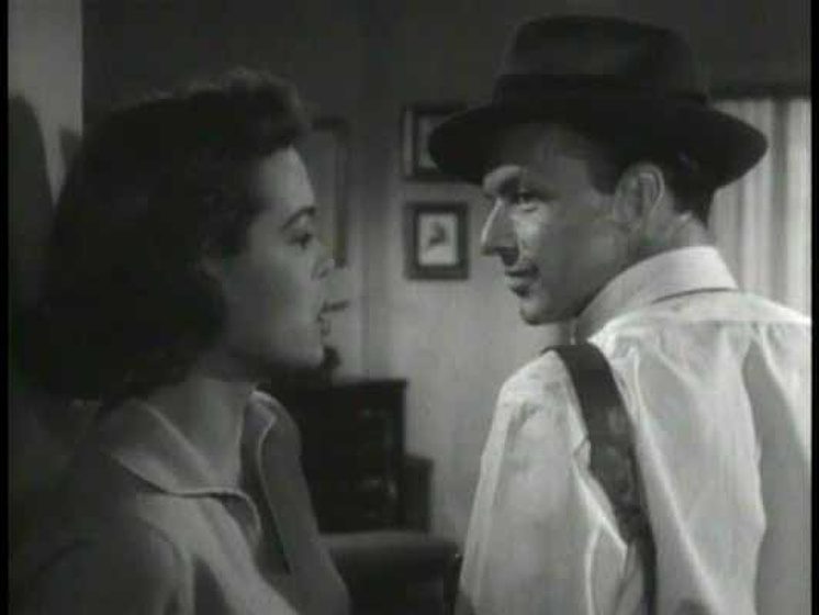 Frank Sinatra y Nancy Gates en De Repente