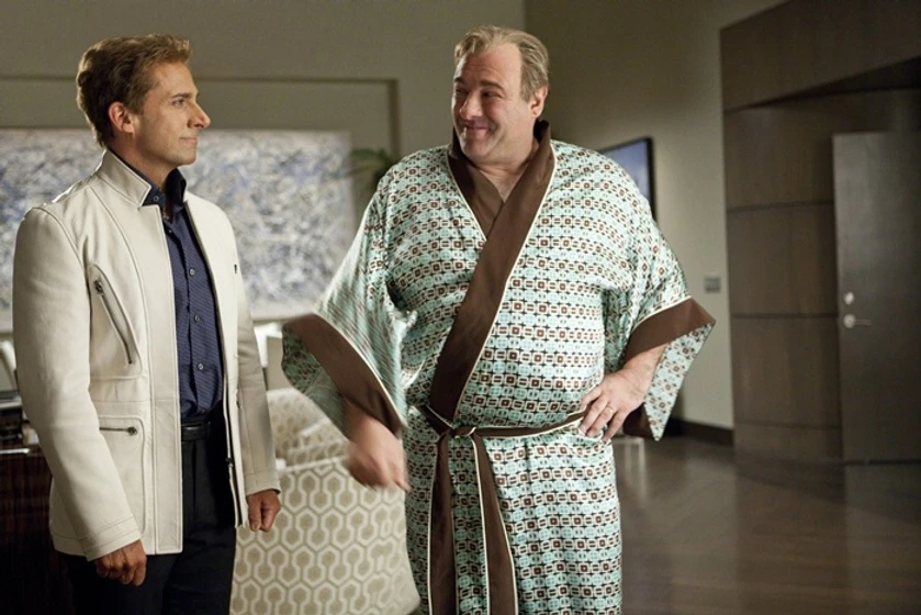 James Gandolfini y Steve Carell en El Increíble Burt Wonderstone