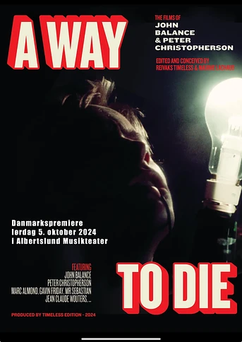 Poster de A Way to Die: The Films of Peter Christopherson and John Balance