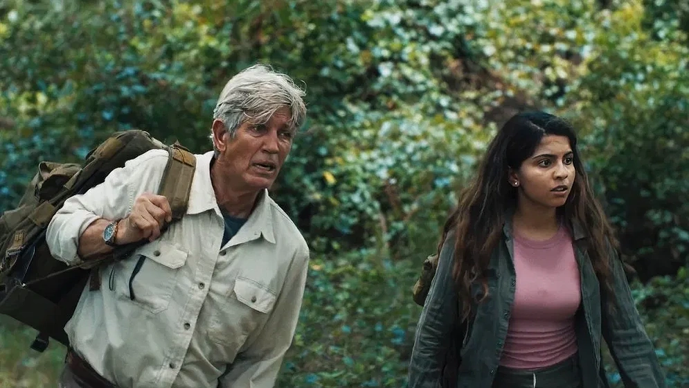 Eric Roberts y Emilia Torello en Megaboa