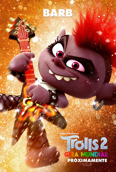 Imagen de Trolls 2: Gira Mundial (Cartel personajes español)