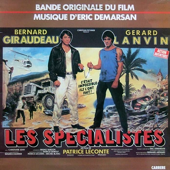 Carátula de la banda de sonido de Golpe de Especialistas