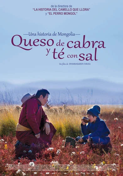Imagen de queso-de-cabra-y-te-con-sal (Cartel español)