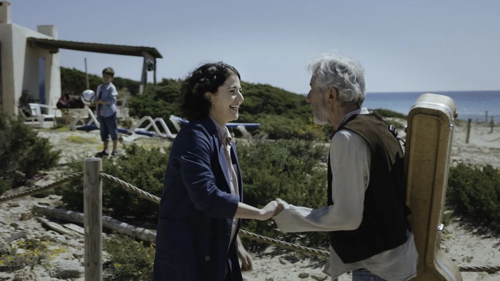 José Sacristán y Nora Navas en formentera-lady