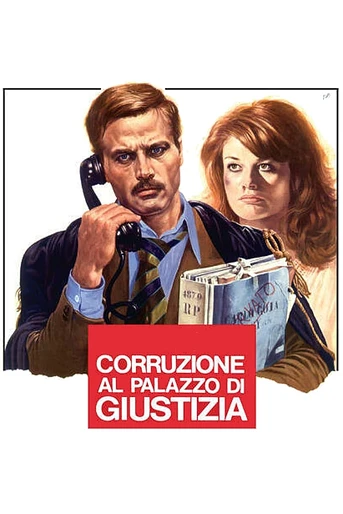 Poster de Corrupción en el Palacio de Justicia Italiano