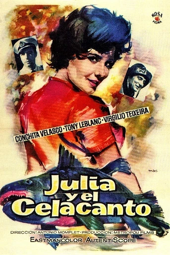 Poster de Julia y el Celacanto