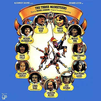 Carátula de la banda de sonido de Los Tres Mosqueteros