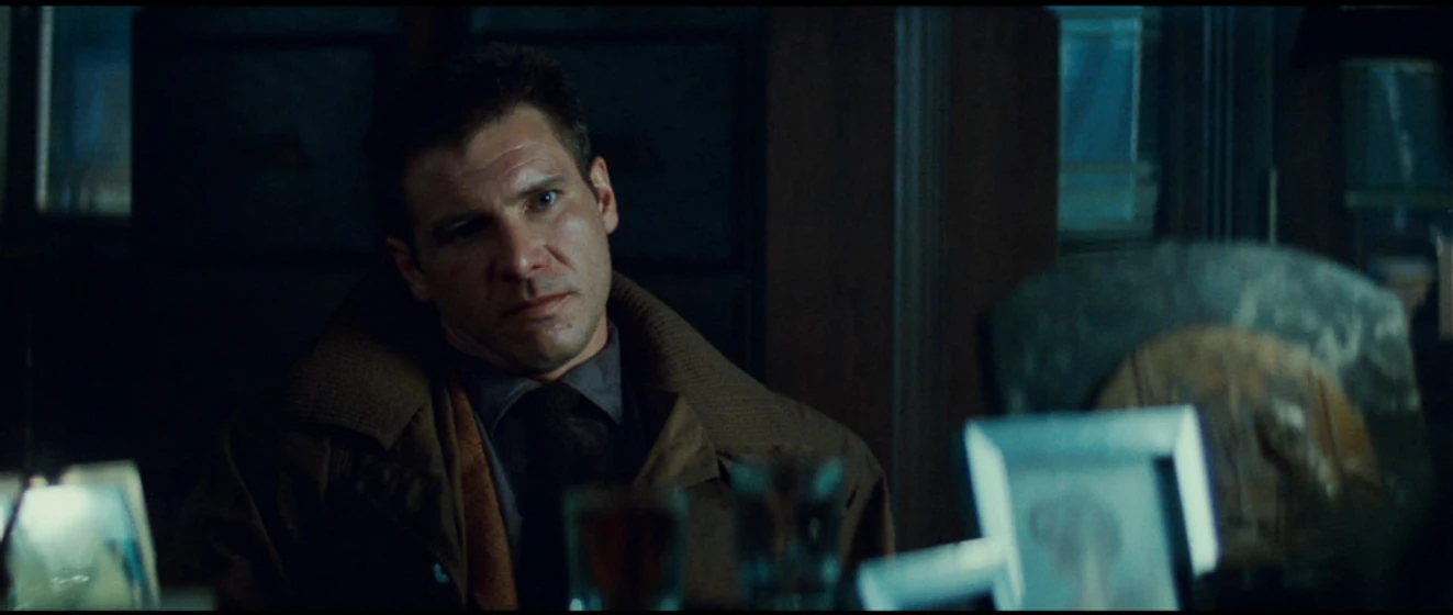 Harrison Ford en Blade Runner (Rick Deckard)