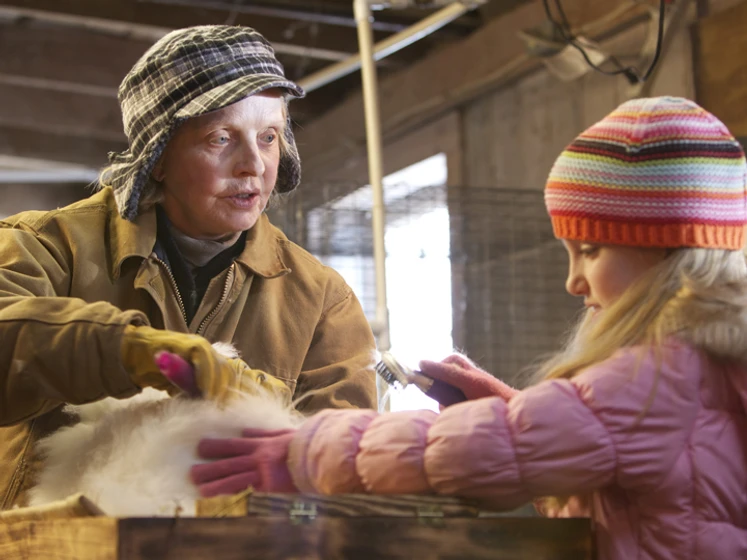 Florence Henderson y Sophie Bolen en un-hogar-para-julia