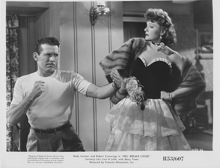 Robert Shayne y Anna Sten en Vivamos un Poco