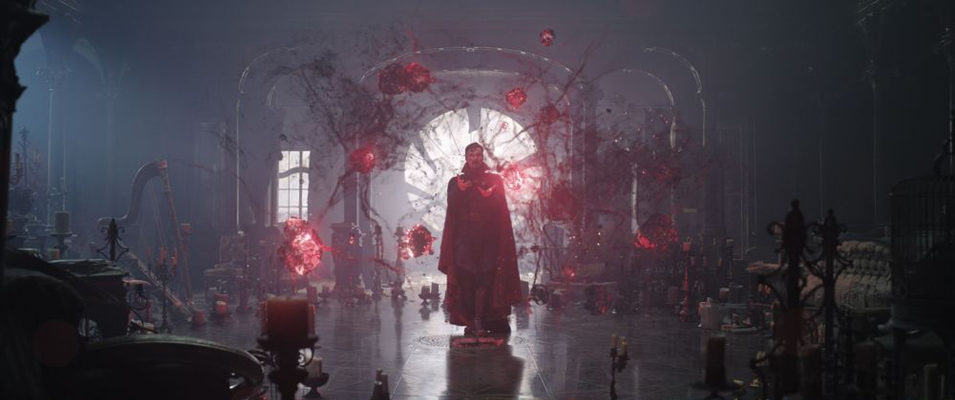 Benedict Cumberbatch en Doctor Strange en el Multiverso de la Locura