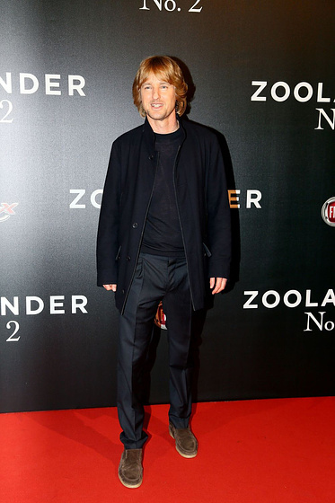 Owen Wilson en Zoolander 2 (Premiere en Roma. Enero 2016)
