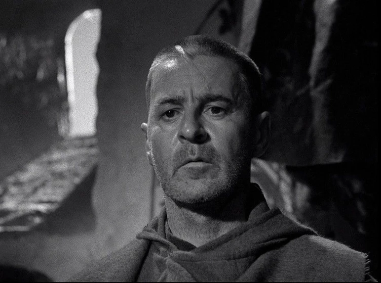 Gunnar Björnstrand en El Séptimo Sello