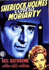 poster of movie Sherlock Holmes contra Moriarty
