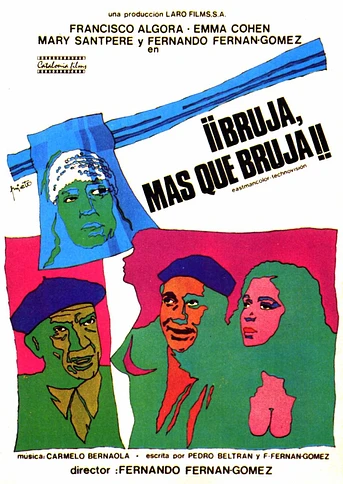 Poster de ¡Bruja, más que bruja!