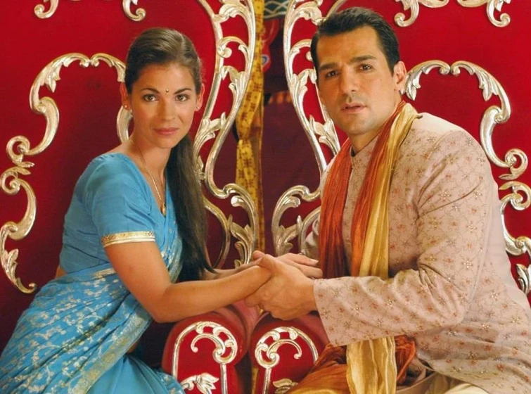 Katja Woywood y Erol Sander en dream-hotel-india