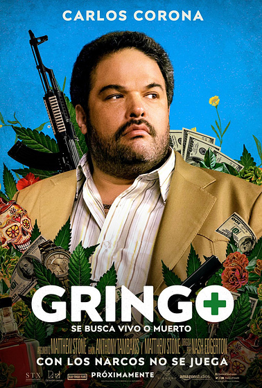 Imagen de Gringo. Se busca vivo o muerto (Cartel personajes español)
