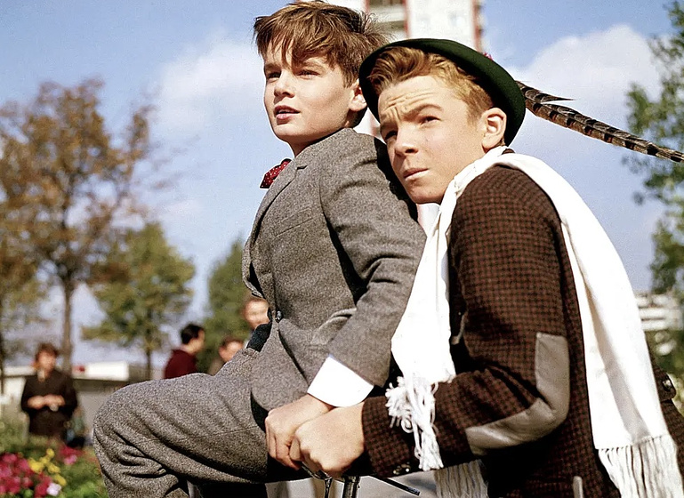 Roger Mobley y Bryan Russell en Emilio y los Detectives
