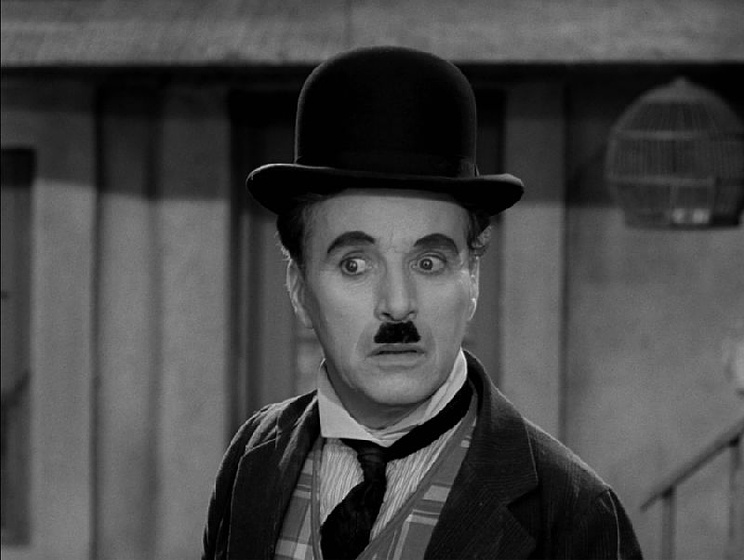 Charles Chaplin en El Gran Dictador