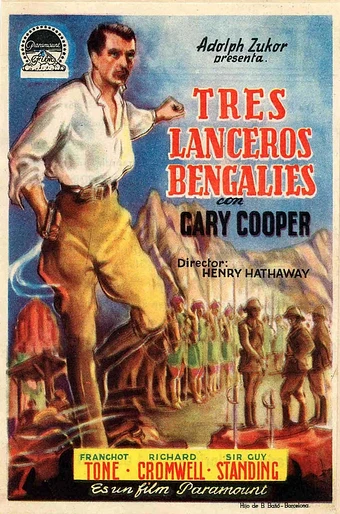 Poster de Tres lanceros bengalíes