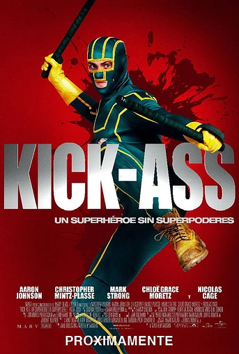 Poster de Kick-Ass. Listo para machacar