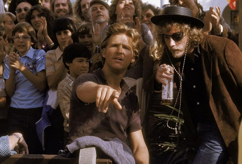 Jeff Bridges y John Heard en El Camino de Cutter