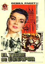 poster of movie El Tigre de Esnapur
