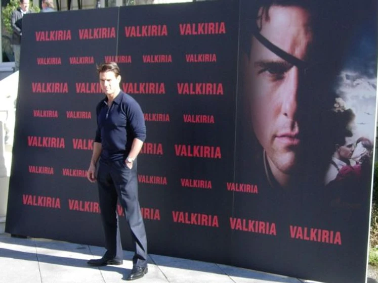 Tom Cruise en valkiria (Photocall en Madrid. Enero 2009)