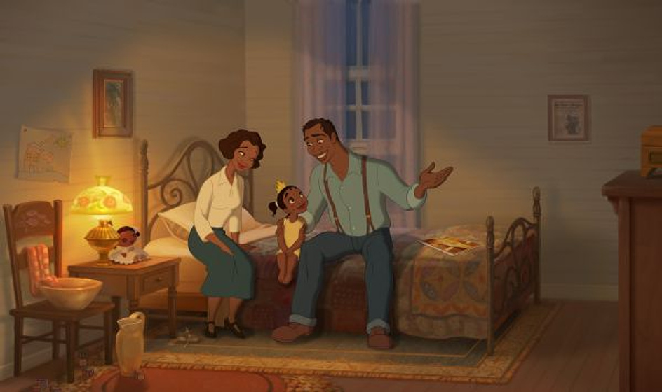 Imagen de Tiana y el sapo